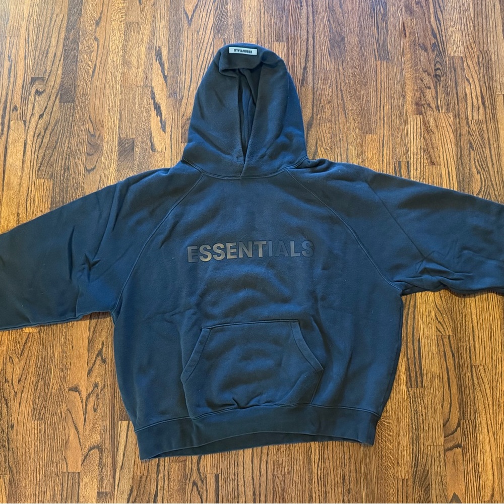 Fear Of God Essentials Charcoal Hoodie for Men